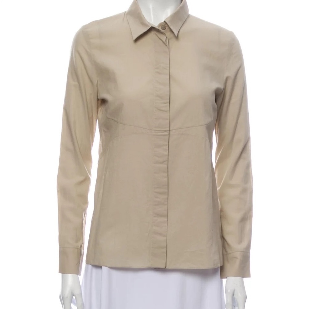 MARNI Long Sleeve Button-Up Top